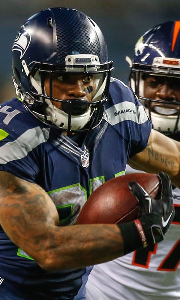 Seahawks' Rawls misses practice as severity of calf injury unclear